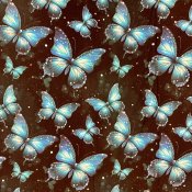 Blå fjärilar, bomullsjersey
