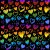 FÖRHANDSBOKNING- Rainbow hearts Canvas