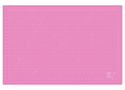 Skärmatta självläkande 60*90 cm rosa/lila
